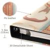Wajiw National Pattern Scrapbook Photo Album 20 Pages Leather Cover Magnetic Self-Stick Page Photo Album for Anniversary Albums,Wedding Photo Album,Baby Growth,Family Album view 3