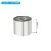 PATIKIL 2"x400Ft Hot Stamping Foil Paper, Heat Transfer Hot Stamping Paper Foil Roll for Leather DIY Logo Decor Craft Gift Package Scrapbook Card, Silver Tone view 2