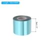 PATIKIL 2"x400Ft Hot Stamping Foil Paper, Heat Transfer Hot Stamping Paper Foil Roll for Leather DIY Logo Decor Craft Gift Package Scrapbook Card, Light Blue view 2