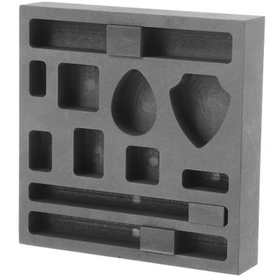 JEWEDECO 11holes Graphite Casting Mould Removable Plate Ingot Mold for Metal Melting