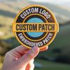 Customized Embroidered Patches, Personalized Logo Patch, Customized Patch for Backpacks, Hook and Loop, Iron Patches for Clothes view 1