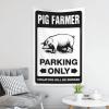 ADWD Tapastry'S Wall Hanging Pig Farmer Parking Only Tapestry Bedroom Door Decorations Tapsterys Wall(100X150CM) view 3