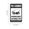 ADWD Tapastry'S Wall Hanging Pig Farmer Parking Only Tapestry Bedroom Door Decorations Tapsterys Wall(100X150CM) view 4