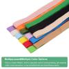 M METERXITY Cotton Twill Tape, 10mm(3/8inch) 45m(49 Yards) Cotton Twill Ribbon Bias Binding Tape Natural Herringbone Webbing Trim for Apron Sewing/Gift Wrapping/Craft DIY [Orange] view 4