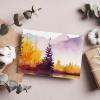 YOKIVE 100 Pcs Round Pure Cotton Paper with Envelopes, Blank Cardstock Painting Board Great for Party Decoration, Crafts, Drawing (White, 8x6-Inch) view 3