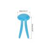 PATIKIL 100 Pcs Paper Brass Fasteners Split Pins Pastel Mini Metal Brads Round Head Plated Fastener for Craft Art Scrapbooking DIY Supplies, Blue, 8 x 15 mm view 2