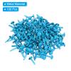 PATIKIL 100 Pcs Paper Brass Fasteners Split Pins Pastel Mini Metal Brads Round Head Plated Fastener for Craft Art Scrapbooking DIY Supplies, Blue, 8 x 15 mm view 3