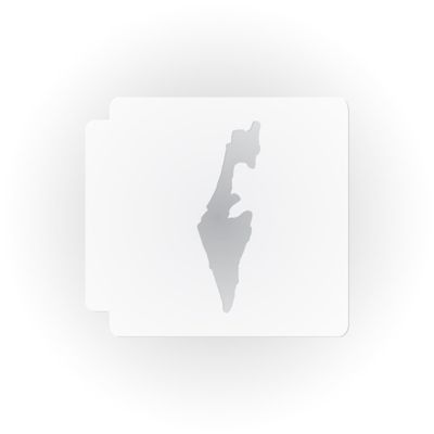Israel 783-706 Stencil (7 inch)