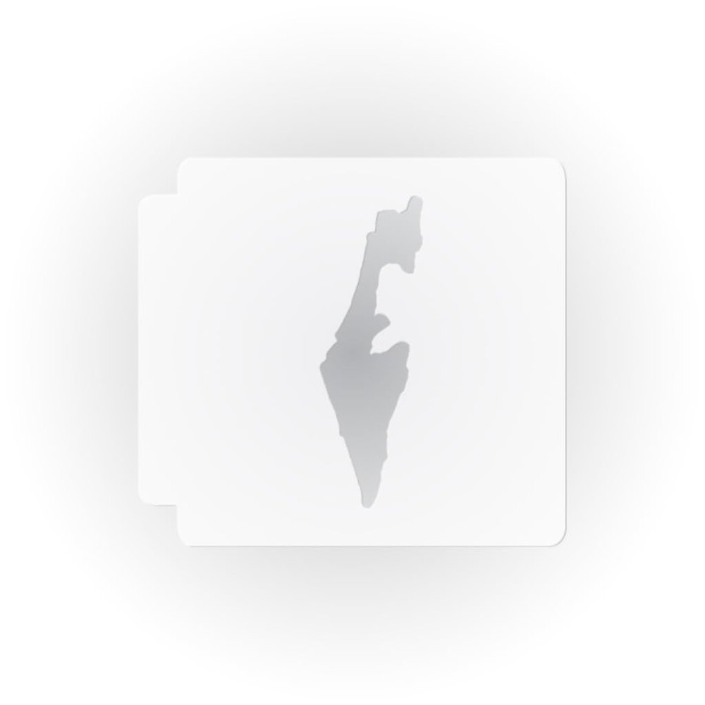 Israel 783-706 Stencil (7 inch)