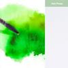 Lightwish Watercolor Sketchbook,100% Cotton Acid Free Watercolor Journal,300gsm/140lb Hot Press Watercolor Paper for Artists,Adults,Students,20 Sheets,9.25 * 6.3 Inches(Leather Green) view 3