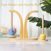 Kamostarr Wooden Yarn Holder for Crocheting, Magnetic Rotating Yarn Ball Holder, Crochet Gift for Knitting Lovers view 3