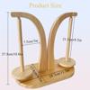 Kamostarr Wooden Yarn Holder for Crocheting, Magnetic Rotating Yarn Ball Holder, Crochet Gift for Knitting Lovers view 4