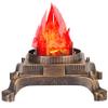 Lamppdcor Fake Campfire Fake Fire, 3D Fake Flame Lamp, Realistic Artificial Fire Flames with Fan Base, Fake Campfire for Halloween Christmas Party Festival Decoration view 1