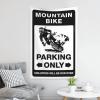 ADWD Tapastry'S Wall Hanging Mountain Bike Parking Only Tapestry Bar Man Cave Decor Tapestrys(75X100CM) view 3