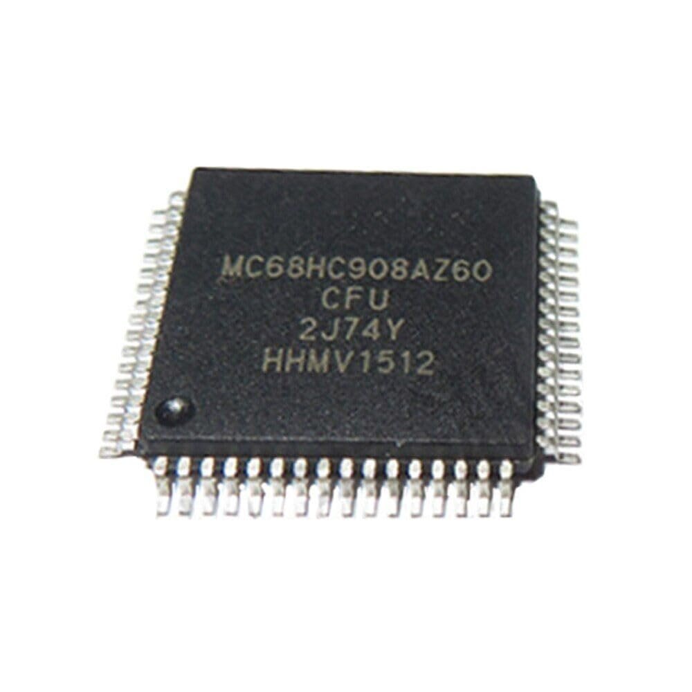 2 Pcs MC68HC908AZ60CFU 2J74Y MC68HC908AZ60 MC68HC908 64-QF