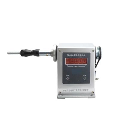 Coil Winding Machine, Electric Counting Winding Machine, Adjustable Type Semi-Automatic Winding Tool Industrial High-Speed Winder 0-9999 Count Range
