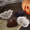 Pumpkin Silicone Mold, Pumpkins Candle Mold for Soap Soy Wax DIY Handcraft, Pumpkin Monster Resin Mold for Party Home Dinner Festive Days Wedding Car Decoration view 3