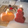 Pumpkin Silicone Mold, Pumpkins Candle Mold for Soap Soy Wax DIY Handcraft, Pumpkin Monster Resin Mold for Party Home Dinner Festive Days Wedding Car Decoration view 4