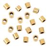100pcs Adabele Real 1/20 14K Gold Filled Crimp Tube Loose Beads 2mm x 1.6mm Tiny Small Spacer (Hole ID 1mm) for DIY Craft Jewelry Making JK2-C2 view 4