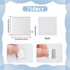 SOFPLATE 1 Box 250Pcs Self Adhesive Mirror Tiles Small Square Wall Mirror Tiles Silver Acrylic Mosaic Tile for Phone Home Kitchen Bedroom Table Bathroom Decoration DIY Art Craft Projects 0.8x0.8in view 2