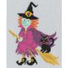 Bothy Threads Counted Cross Stitch Kit - Spooky Witch view 1