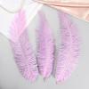 SendyFeather 50pcs Natural Lavender Ostrich Spads Feather 14-16inch (35-40cm) Bulk Feathers for Crafts Flowers Vase Wedding Party Centerpiece Decoration view 4