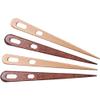 Haiyou 4pcs Nalbinding Needle with Large Two-Eyed, Binding Tool, Multipurpose Weaving/Knitting/Stitching Needles for Craft Work view 1