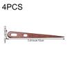 Haiyou 4pcs Nalbinding Needle with Large Two-Eyed, Binding Tool, Multipurpose Weaving/Knitting/Stitching Needles for Craft Work view 4