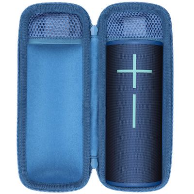 Lebakort Storage Case Compatible with Ultimate Ears UE Boom 4 3 Portable Waterproof Speaker (Blue Case, for Boom 4)