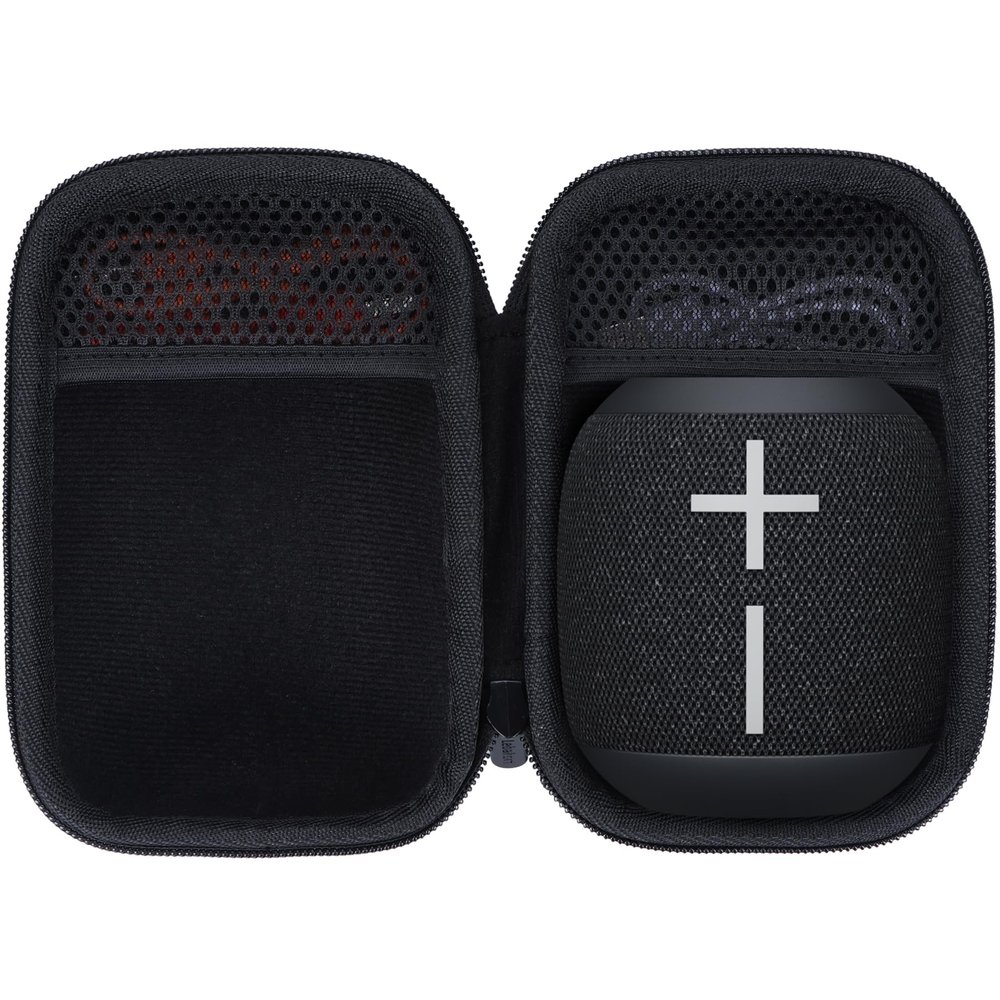 Lebakort Storage Case Compatible with Ultimate Ears UE WONDERBOOM 4 3 2 Portable Waterproof Speaker (Black Case)