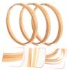 GLSTOY 3 Rolls Rattan Skin DIY Rattan Lacing for Crafting Thin Strip Cane Weaving Material view 2