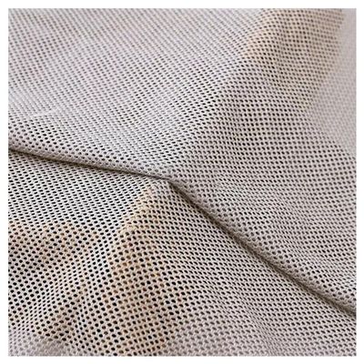 Gumney Slightly Stretchy Mesh Fabric, Lightweight Soft Breathable Polyester Mesh Netting for Backpack Pocket, Shopping Bag, Netting Clothes Accessories, Sewing and Crafts, 78.74"x 61"(Khaki)