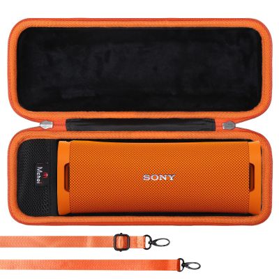 Mchoi Hard Travel Case Fits for Sony ULT Field 1 Wireless Ultra Portable Bluetooth Compact Speaker (Orange), Case Only