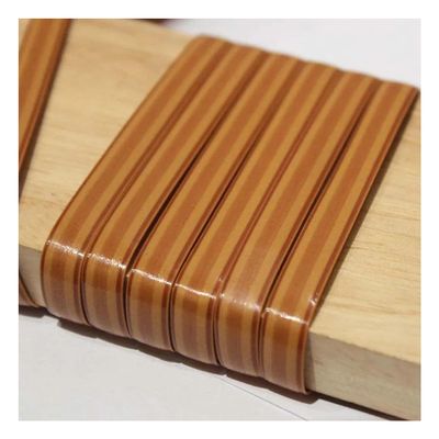 LKXHarleya 164FT Flat PE Rattan Weaving Material, Synthetic Rattan Roll Plastic Rattan Strips for Furniture Repair and Basket Making, 8mm