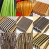 LKXHarleya 164FT Flat PE Rattan Weaving Material, Synthetic Rattan Roll Plastic Rattan Strips for Furniture Repair and Basket Making, 8mm view 3
