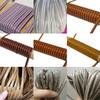 LKXHarleya 164FT Flat PE Rattan Weaving Material, Synthetic Rattan Roll Plastic Rattan Strips for Furniture Repair and Basket Making, 8mm view 4