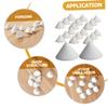 ULDIGI 60pcs Ceramic Refractory Support Nails High-Temperature Accessories for Pottery and Crafts Oxide Firing Tools Easy to Use and Store view 3