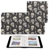 ALAZA Boho Style Skulls Photo Album Self Adhesive Scrapbook Album PU Leather Cover 3 Ring Binders Photo Book for Wedding Family Travel Memory view 2
