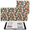 ALAZA Cute Vintage Baseball Balls Photo Album Self Adhesive Scrapbook Album PU Leather Cover 3 Ring Binders Photo Book for Wedding Family Travel Memory view 2