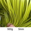 Queenbox 5mm 196 feet Plastic Flat Rattan, Wicker Knit Weaving Material for Bag Chair Sofa Basket Furniture Repair, Fruit Green view 2