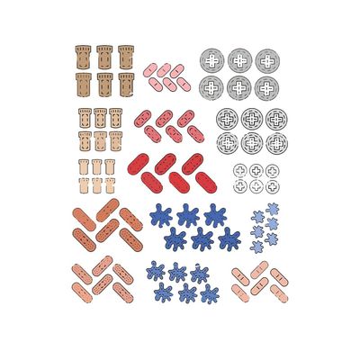 2024 New Gnome Doctors and Nurses Decorate Accessories Metal Cutting Dies for DIY Making Scrapbooking Birthdays Album Greeting Card Stencil Die Cuts (Z9390-Dies)