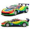 Xiangtat B18-36305 1:43 F-errari Racing 458 Italia GT3 2015, Green #64 Alloy Car Die Cast Car Model (458 Italia GT3 2015, #64) view 1