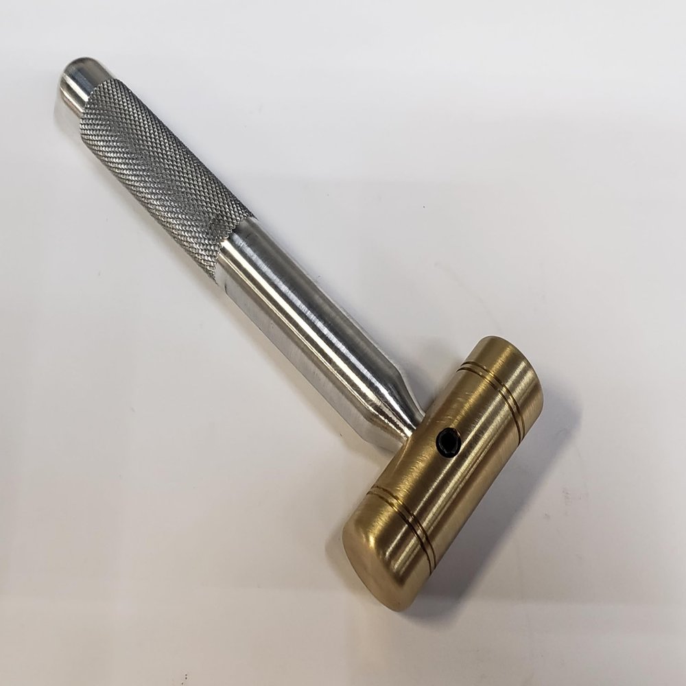 8 OZ. BRASS HAMMER