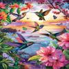 Diamond Painting Blooming Rich Bird Creative Diamond Painting,Adult 5d Colorful Painting Kits,Challenging Process - Valentine's Day Gifts for Couples 12X18 inch Crystal Cross Stitch view 1