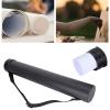 Fdit Retractable Plastic Painting Tube Storage Telescopic Drawing Scroll Art Supplies, Suitable for Posters, Maps, and Documents (Black) view 3