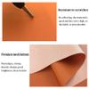 100cm x 160cm Faux Leather PVC Based Plain Solid Coloured Leatherette Fabric Faux Leather for Upholstery Soft Furnishing Decorative Purposes and Crafts & Arts(Dark Grey,1.6X1m) view 3