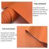 100cm x 160cm Faux Leather PVC Based Plain Solid Coloured Leatherette Fabric Faux Leather for Upholstery Soft Furnishing Decorative Purposes and Crafts & Arts(Dark Grey,1.6X1m) view 4