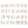 WZWHXJHJH Letters and Numerals Die Cuts for Card Making Scrapbooking & Stamping Supplies Stencils for Card Making Crafters Companion Stamps and Metal Dies for Paper Crafting (Flower English Letter) view 1