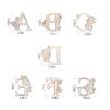 WZWHXJHJH Letters and Numerals Die Cuts for Card Making Scrapbooking & Stamping Supplies Stencils for Card Making Crafters Companion Stamps and Metal Dies for Paper Crafting (Flower English Letter) view 4