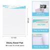 HCTBN Self-Stick Mini Easel Pad, 15 in x 18 in, 30 Sheets/Pad, 4 Pads, Sticky Flip Chart Paper for Teachers, Great for Students, Super Sticking Power & Bleed-Resistant view 2